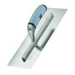 Ragni R418S-14HL 14&quot; Stainless Steel Finishing Trowel With High Lift Soft Grip Handle