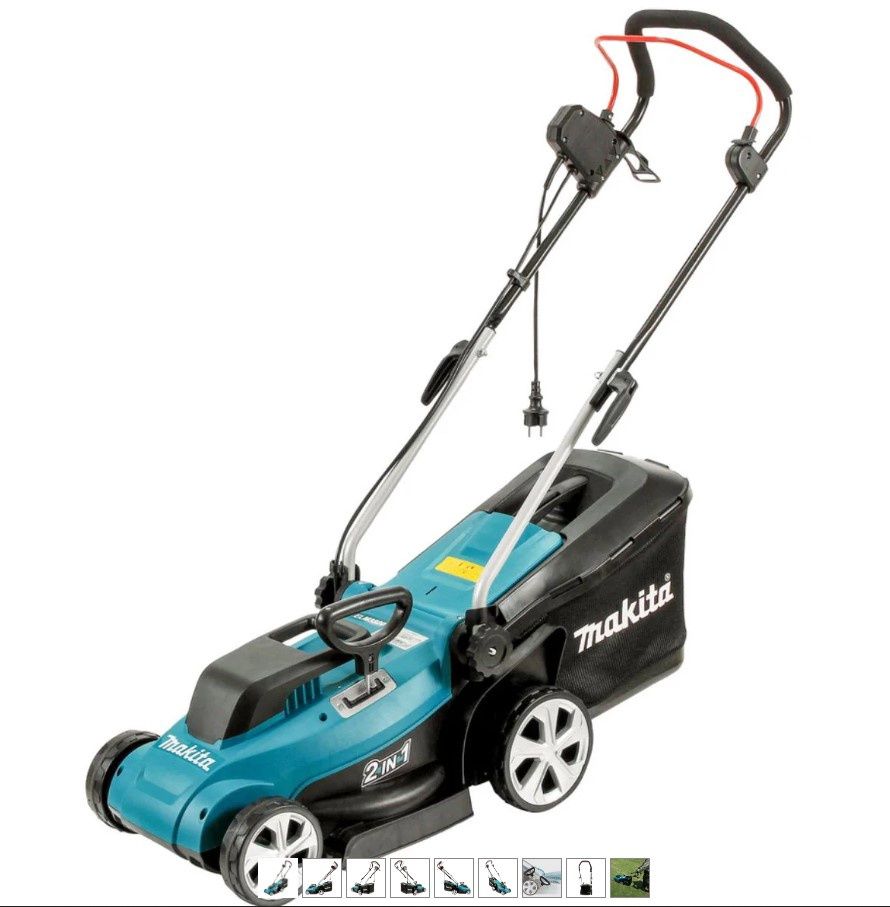 Makita ELM3320X 33cm Electric Lawnmower 240V/1200W