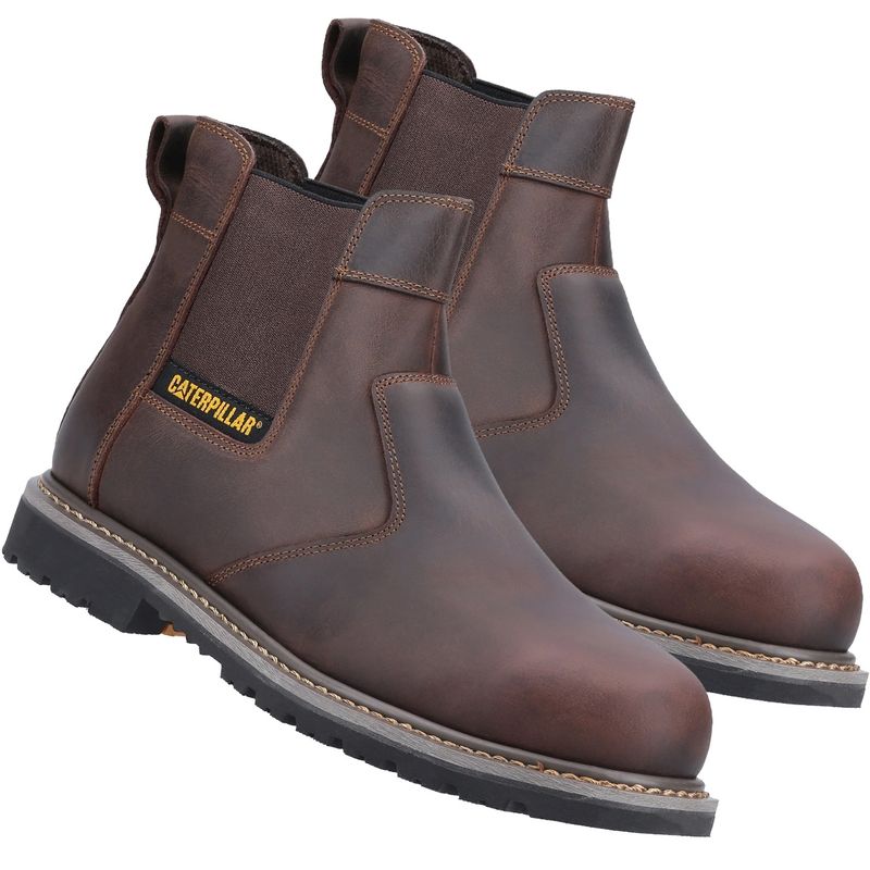 Caterpillar Powerplant SB Dealer Safety Boot Brown Size 9