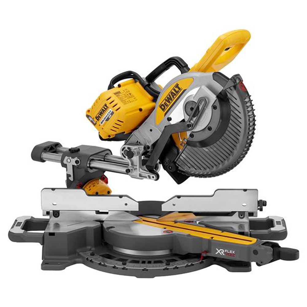 Dewalt DCS727N 54 Volt XR FlexVolt Brushless Slide Mitre Saw 250mm Body Only
