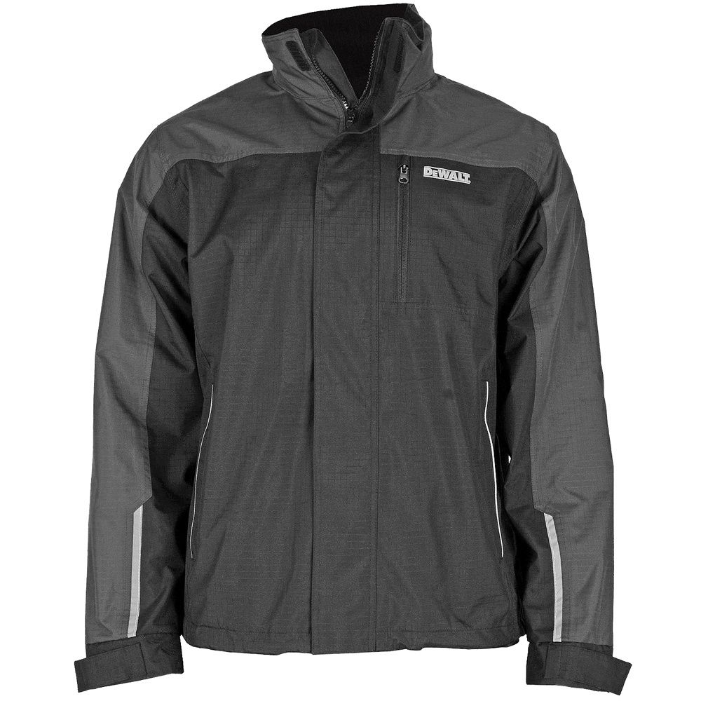 Dewalt Storm Grey/Black Waterproof Jacket Medium DEWSTORMM