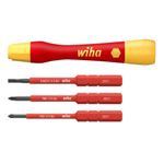 Wiha 4 Piece Screwdrive Set PicoFinish VDE SlimVario WHA-43167