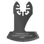 SureBuild UK 65mm Diamond Boot Glass &amp; Tile Saw Blade