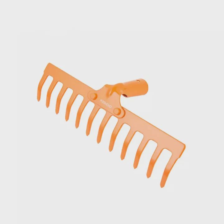 Kendo 12T Rake durable A3 steel