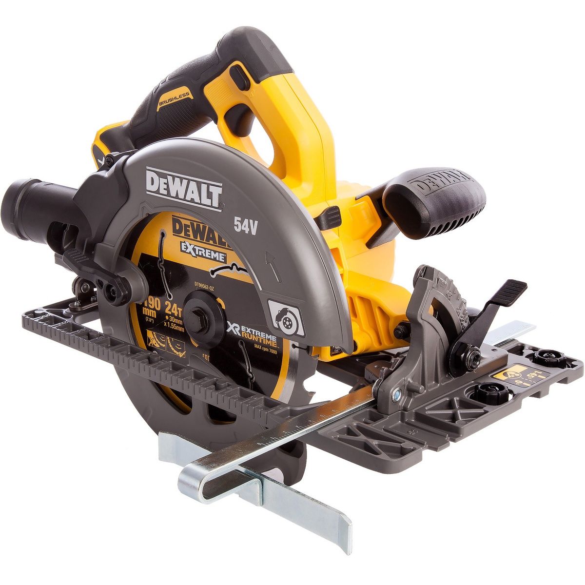 DeWalt DCS576N 54V XR Flexvolt Brushless 190mm Circular Saw Body Only