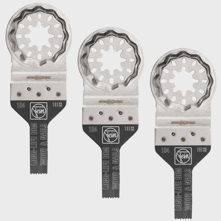 Fein 63502184220 Starlock 30 x 10mm E-Cut Long-Life Saw Blade Pack of 3