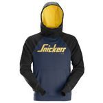 Snickers 28899504007 Navy/Black Logo Hoodie Size XL