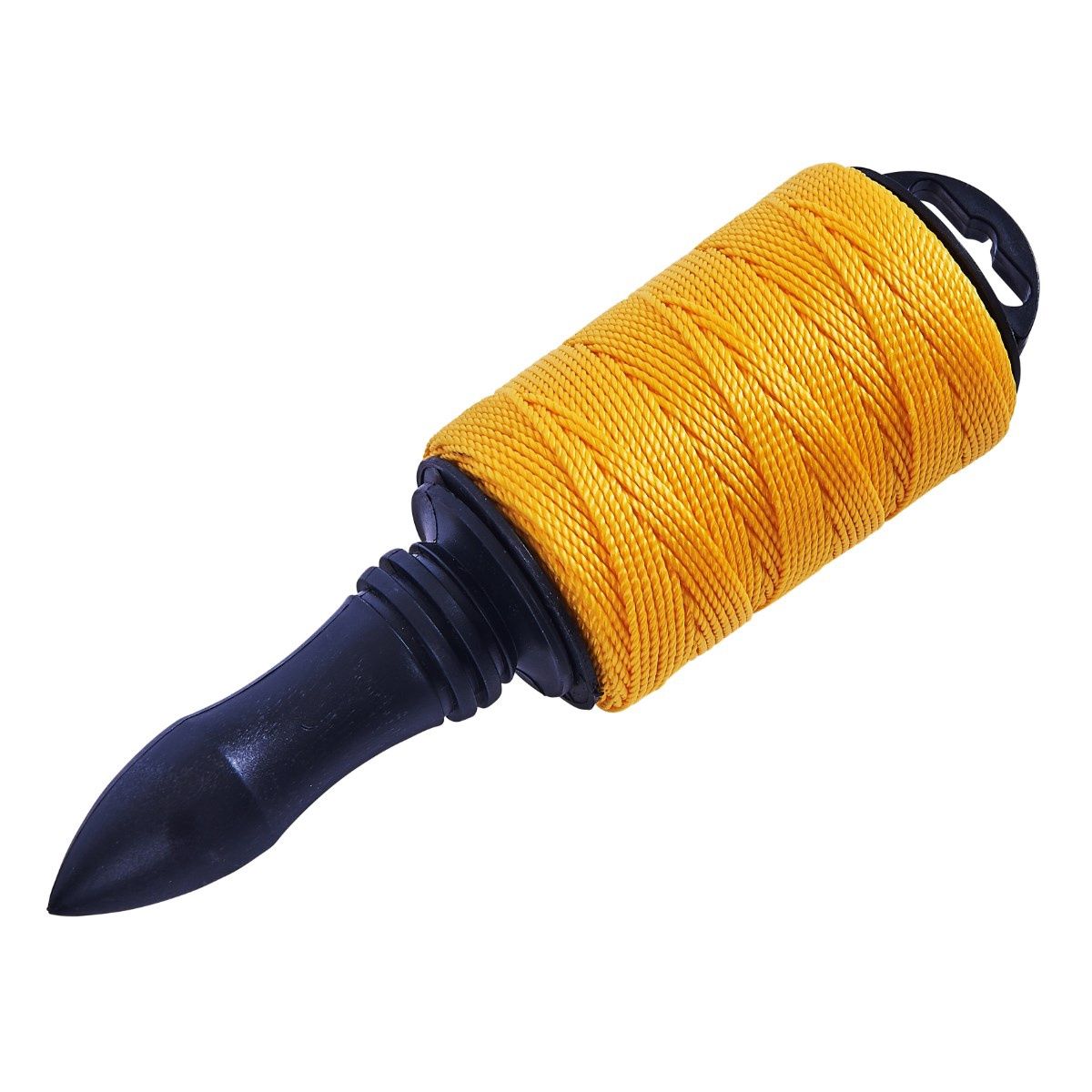 Amtech 150m Builders Line with Spindle Handle and Lock G4020 - Yellow