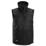 Snickers 45480404005 Black AllroundWork Winter Vest Size Medium