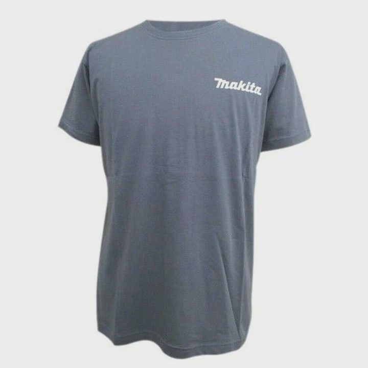 Makita 98P185 Round Neck T-Shirt Grey Extra Large Size (XL)