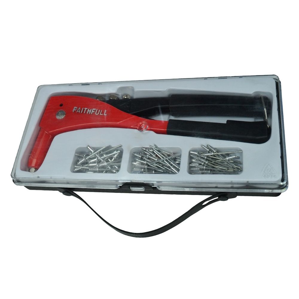 Faithfull FAIHDRKIT Heavy-Duty Riveter Kit DY-8109 KIT