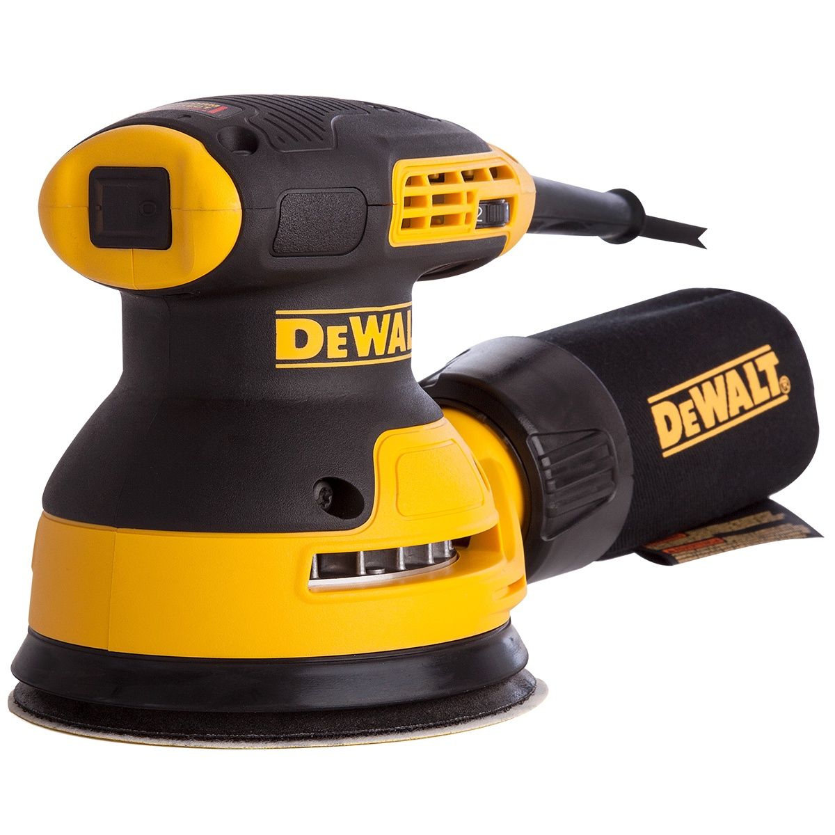 Dewalt DWE6423 125mm Hook &amp; Loop Random Orbit Plam Sander 240V/280W