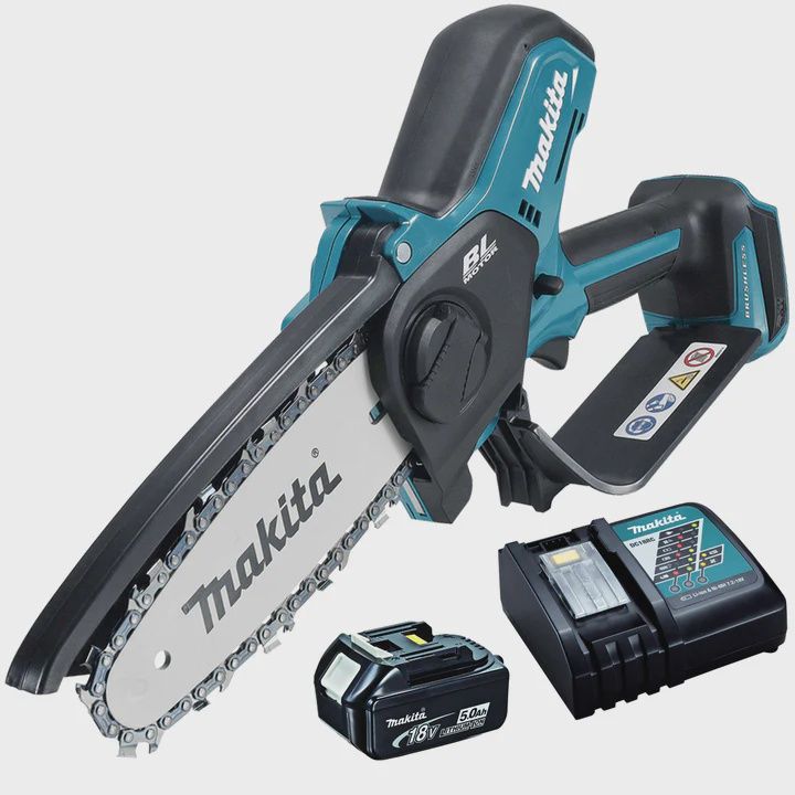 Makita DUC150RT 18V LXT Brushless Pruning Saw with 1 x 5.0Ah Battery & Charger