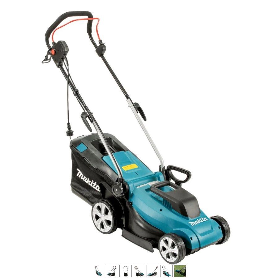 Makita ELM3720X 37cm Electric Lawnmower 240V/1600W