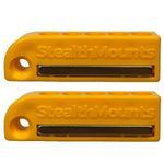 StealthMounts DeWalt XR &amp; Flexvolt Tools Bit Holder Pack of 2 - SMT-BH-DW-YLW