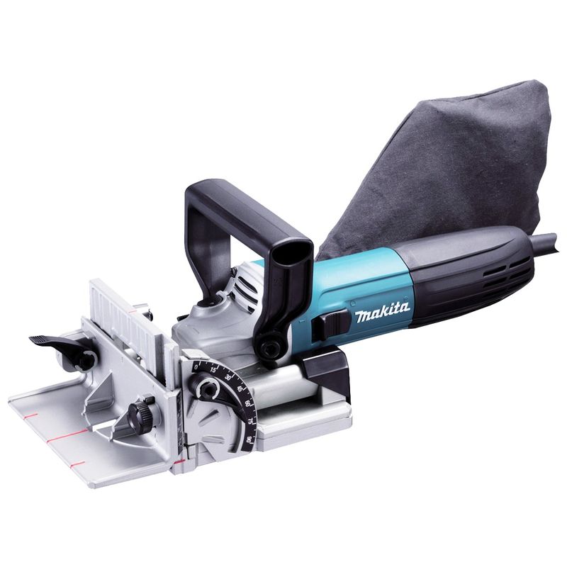 Makita PJ7000 100mm Biscuit Plate Dowel Jointer Kit 6 Amp 700W 110V