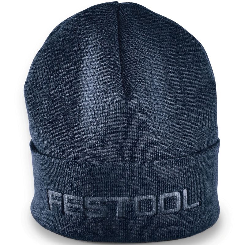 Festool 202308 Dark Blue Embroidered Knitted Hat