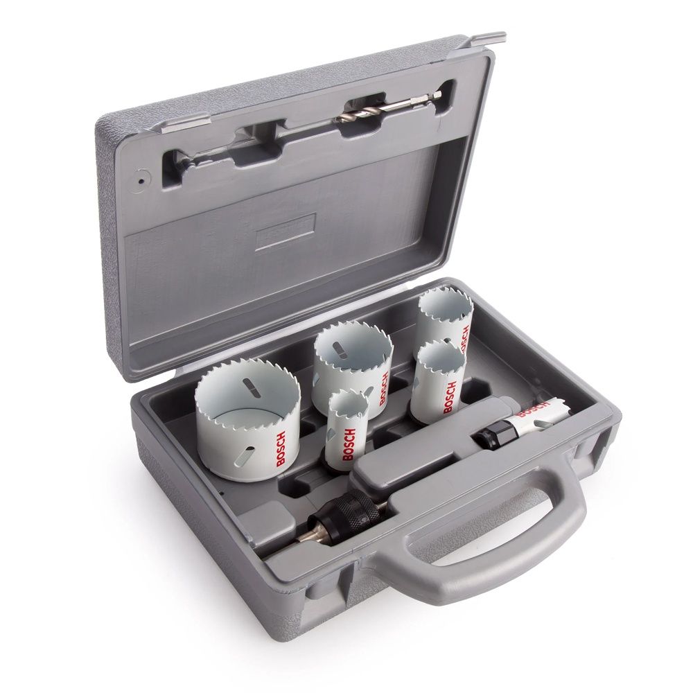 Bosch 9 Piece HSS-Bimetal Progressor Holesaw Set 2608584670