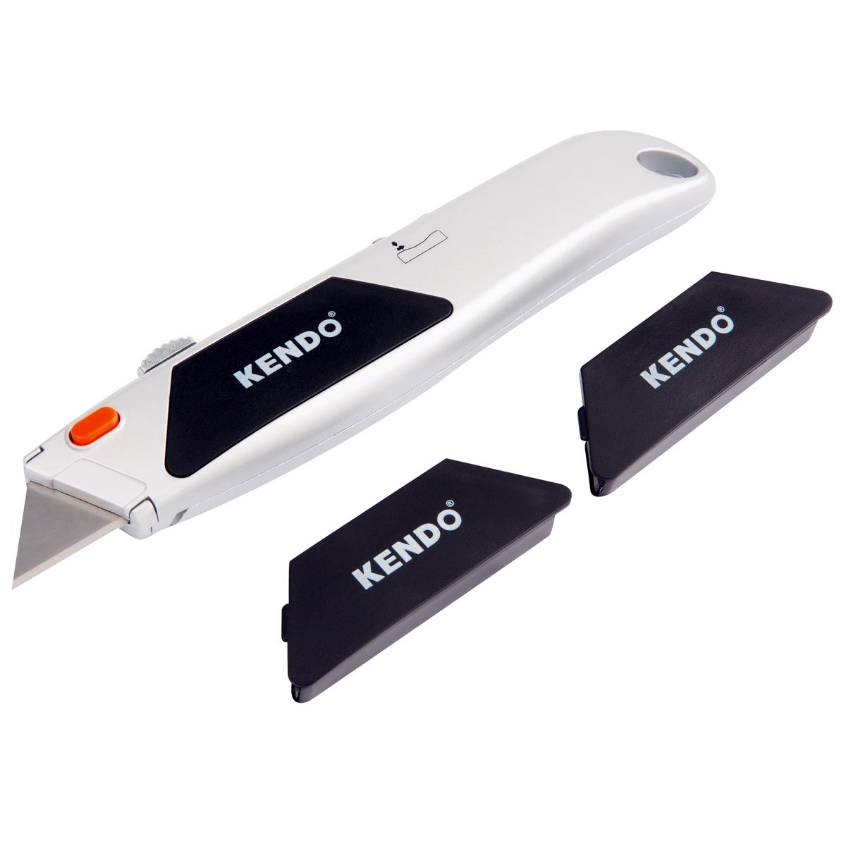 Kendo Quick Slip Cartridge Knife with 15 Piece Blade