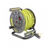 Masterplug 2-Socket Open Cable Reel 25m 240V/13A &amp; 2 USB OMU25132USL-PX