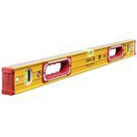 Stabila STB1962100 1000mm/40&quot; Double Plumb Vial Ribbed Spirit Level - 15235
