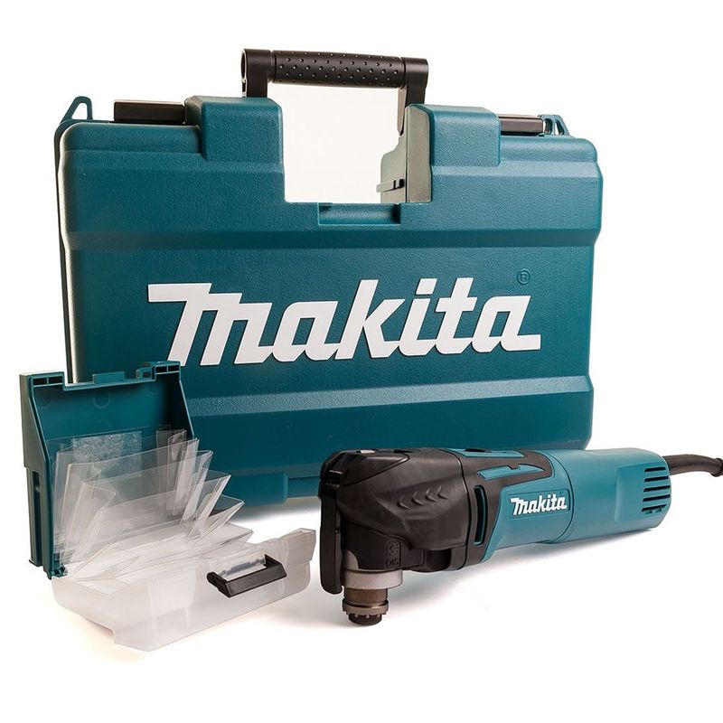 Makita TM3010CK Oscillating Multi-Tool 320W with Tool-Less Accessory Change 110V