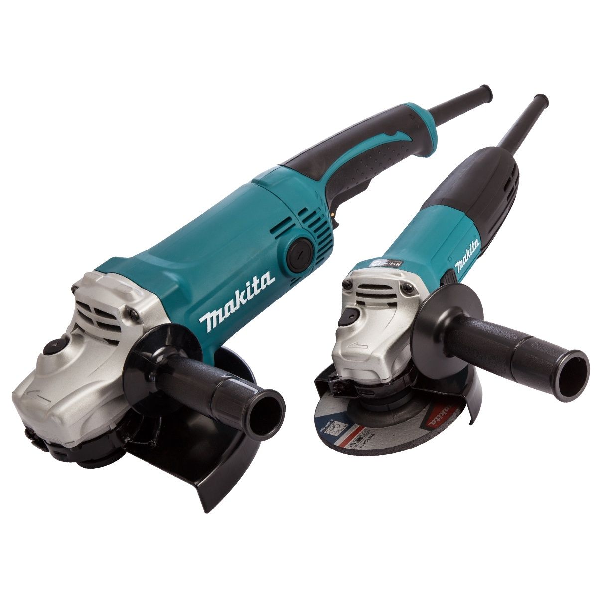 Makita DK0056/1 110V 230mm &amp; 115mm Angle Grinder Twin Pack