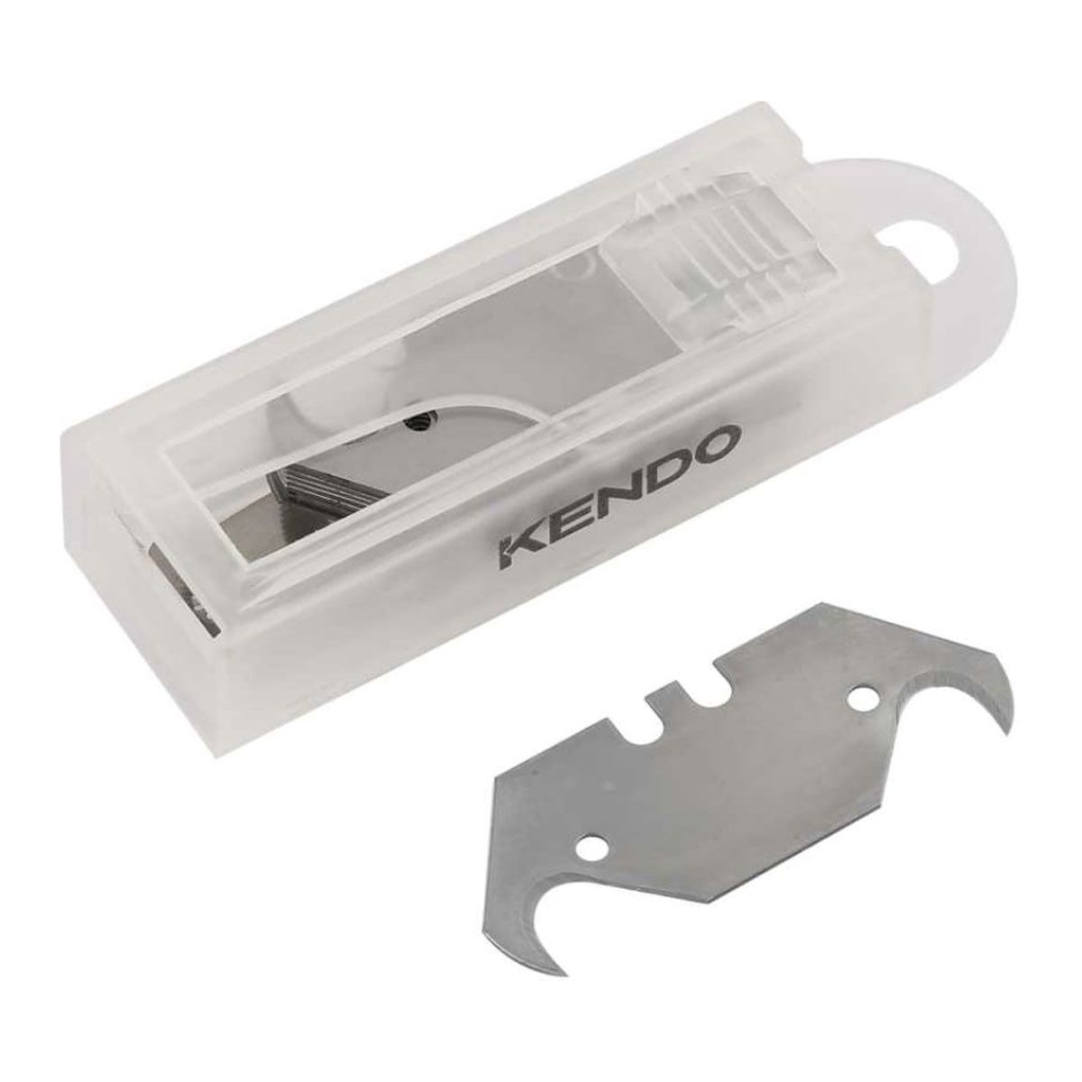 Kendo 19mm Hooked Knife Blade 1&quot; 10 Piece