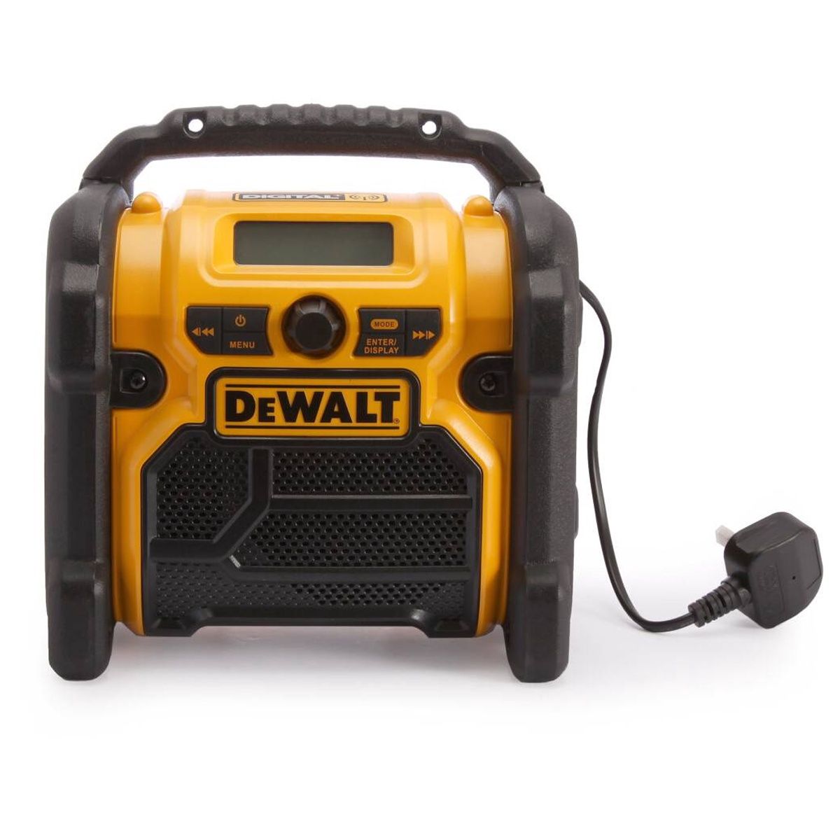 Dewalt DCR020 XR 240V Compact DAB Radio for 10.8V - 18V Batteries