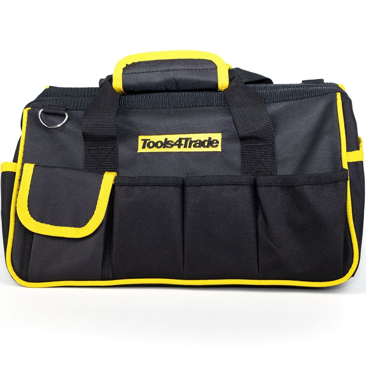 Tools4trade 14&quot; Tool Bag Yellow with Removable Shoulder Strap