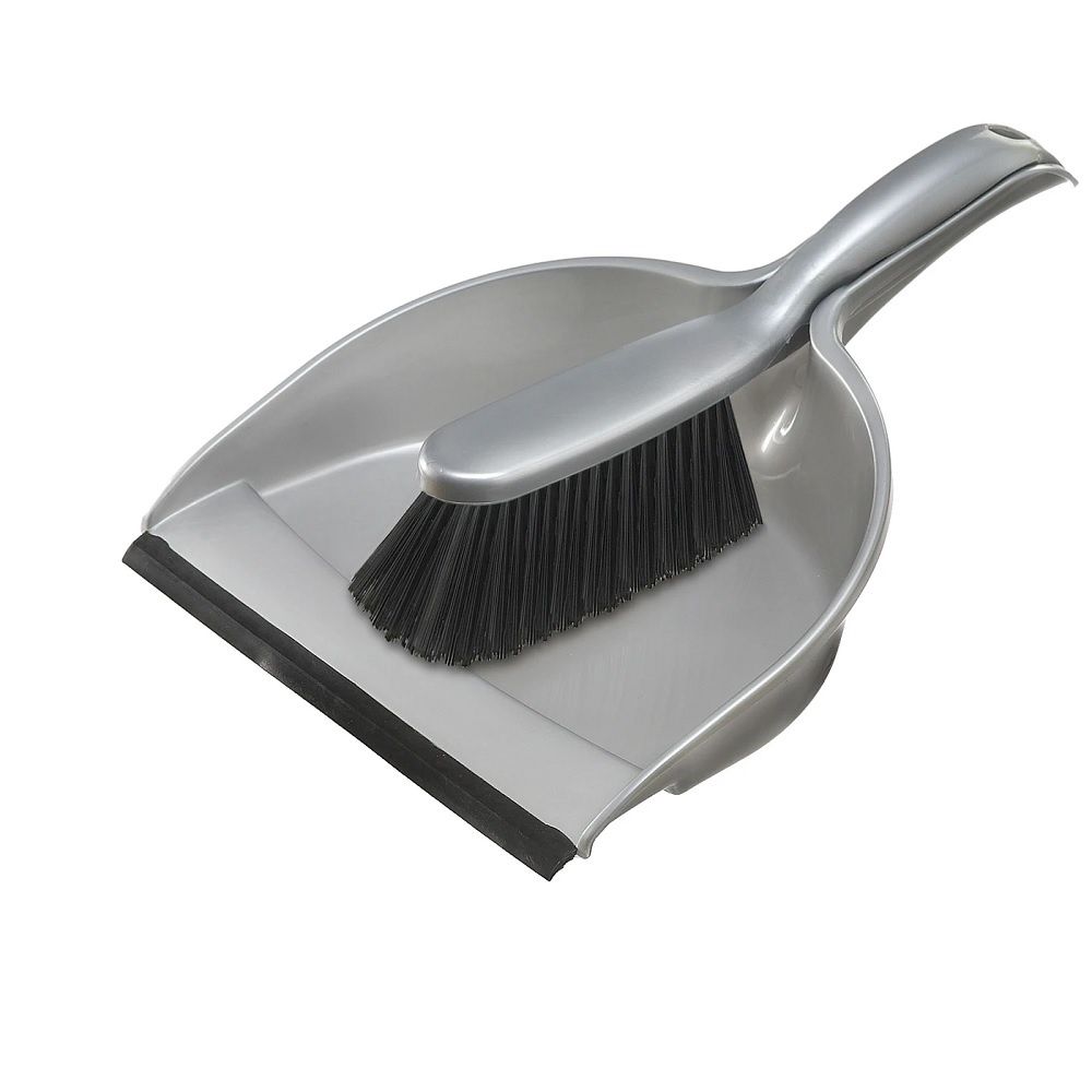 Harris Clean Up Dustpan &amp; Brush Grey Seriously Good