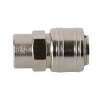 Silverline 1/4&quot; BSP Euro Air Line Female Thread Quick Coupler 238184