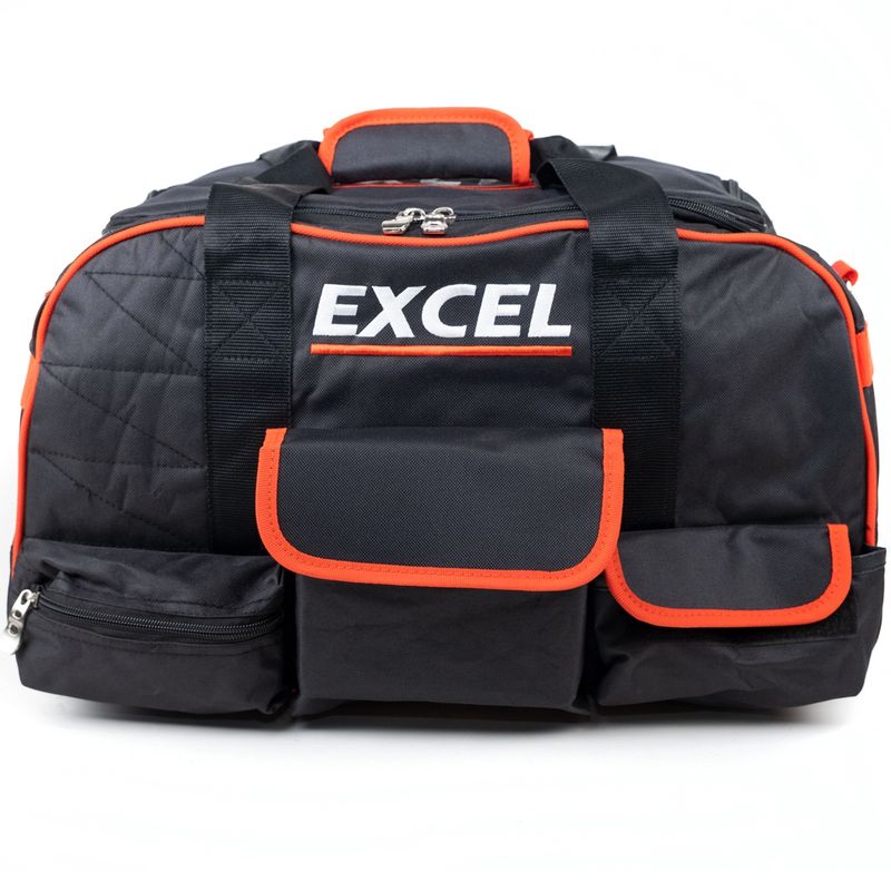 Excel 22" Heavy Duty Padded Tool Bag Red