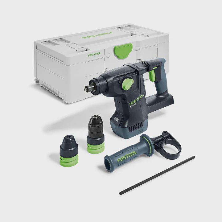Festool KHC 18 EB-Basic 18V Brushless Rotary Hammer Drill In Systainer SYS3 L 187 - 577447