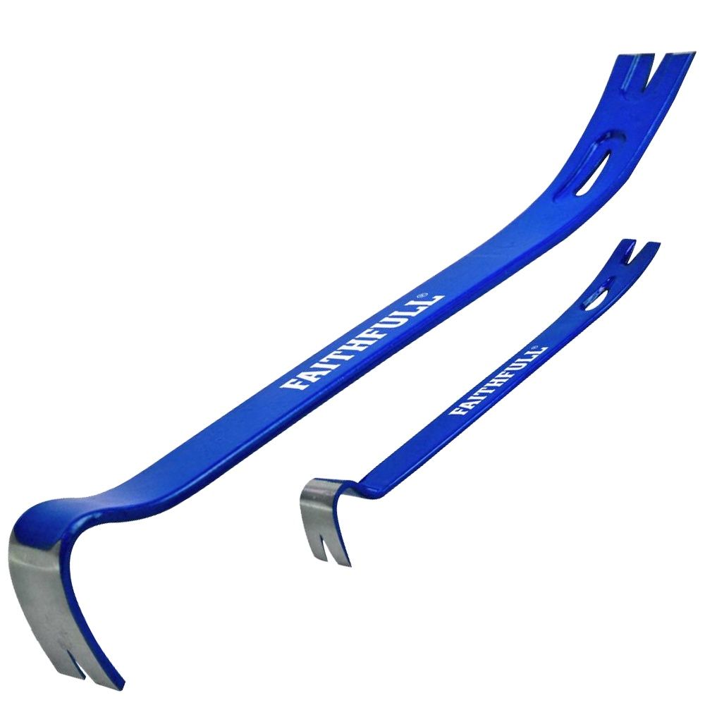 Faithfull FAIUBARS 175mm (7in) &amp; 375mm (15in) Utility Bars Twin Pack 60314211