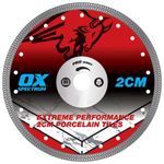 OX Pro 230mm Porcelain Tile Cutting Blade Wet &amp; Dry 2CM-230/22