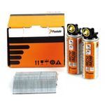 Paslode IM65 921585 16G x 16mm ELGV Straight Electro Galvanised Brad Fuel Pack 2000/Box with 2 Fuel Cells
