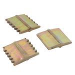 Silverline 25mm Scutch Set Pack Of 3 Piece 675038 Zinc-Coated Steel