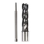 Timco 13 x 50 mm Addax HSS M2 Broaching Cutter Long Titanium-Aluminium Nitride Coating BCL13