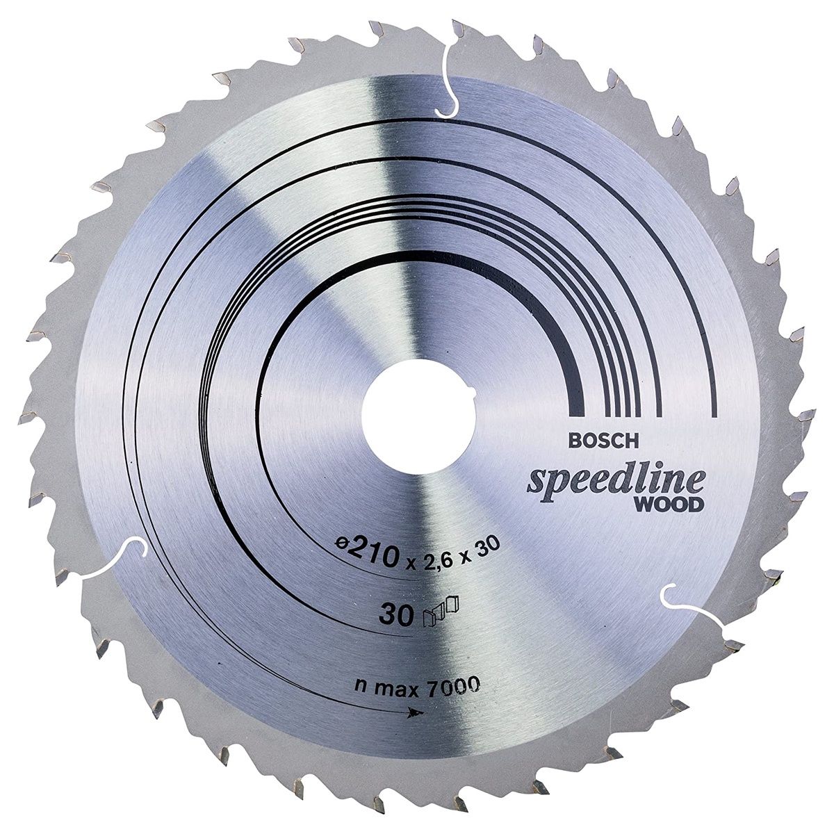 Bosch 210mm 30T Speedline Wood Circular Saw Blade 2608640803