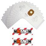 V-TUF VTVS7007 Dust Bag M &amp; H Class 10 Piece Pack