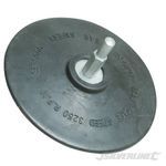 Silverline 244965 Hook &amp; Loop Backing Pad, 125mm