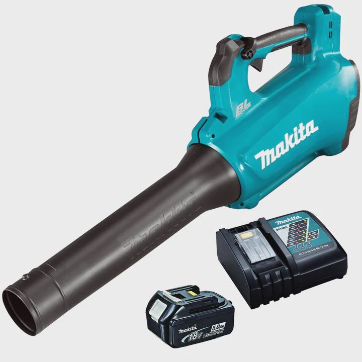 Makita DUB184RT 18V Brushless Leaf Blower With 1 x 5.0Ah Battery & Charger