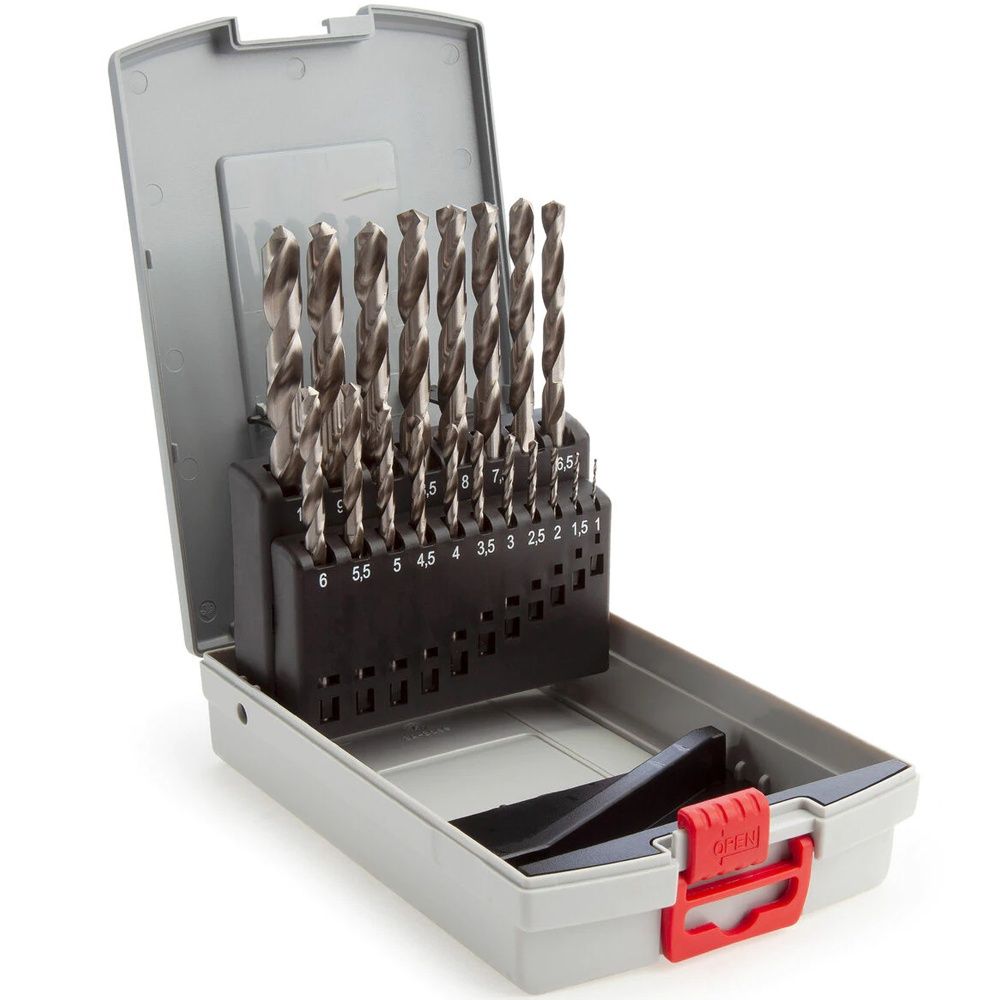 Bosch 1-10mm Metal Drill Bit Set HSS-G ProBox 19 Piece - SPL