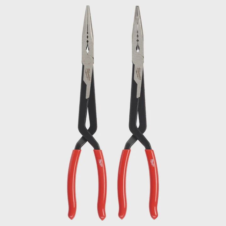 Milwaukee Long Reach Pliers Set 2 Piece 4932492499