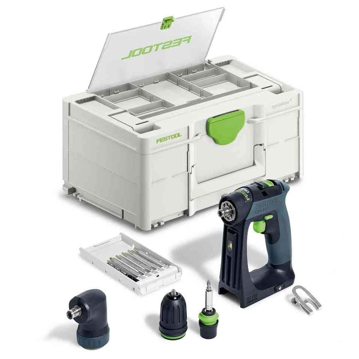 Festool CXS18-Basic-Set 18V Brushless Drill Driver with Case 577334