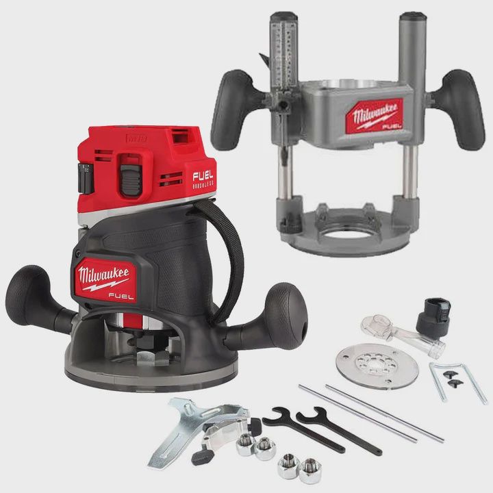 Milwaukee 18V M18 FR12-0 Fuel Brushless 1/2&quot; Router Cutter Body Only
