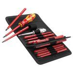 Wera WER003474 Kraftform VDE Kompakt Interchangeable Screwdriver Set of 16 Piece