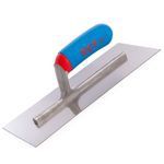 RST Stainless Steel Finishing Trowel With Soft Touch Handle 16 x 4in RTR16SSD
