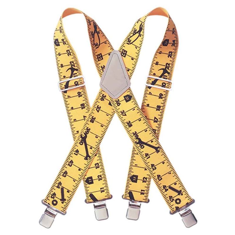 Kunys KUNSP15Y SP15Y Yellow Tape Measure Braces 2" Wide